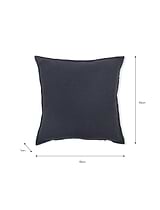 Eshott Cushion Cover 45x45cm, in Carbon - Linen