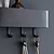 Abbotsbury Key Hook Carbon