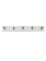 Melcombe 5 Peg Rail Lily White