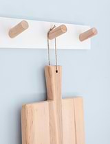 Melcombe 5 Peg Rail Lily White