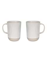 Holwell Tall Mugs Set of 2 White