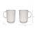 Holwell Tall Mugs Set of 2 White