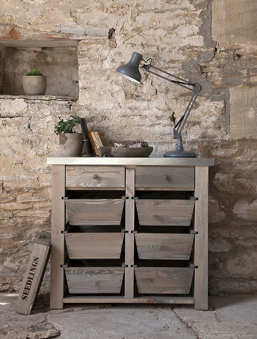 Aldsworth Storage Unit 8 Drawer Natural