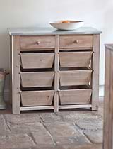 Aldsworth Storage Unit 8 Drawer Natural
