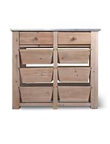 Aldsworth Storage Unit 8 Drawer Natural