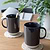 Holwell Tall Mugs Set of 2 Carbon