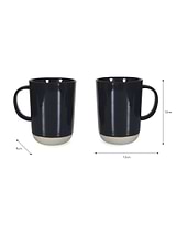 Holwell Tall Mugs Set of 2 Carbon