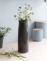 Ravello Bottle Vase Charcoal