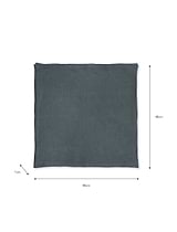 Classic Napkins Set of 4 Charcoal