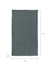 Classic Table Runner Charcoal