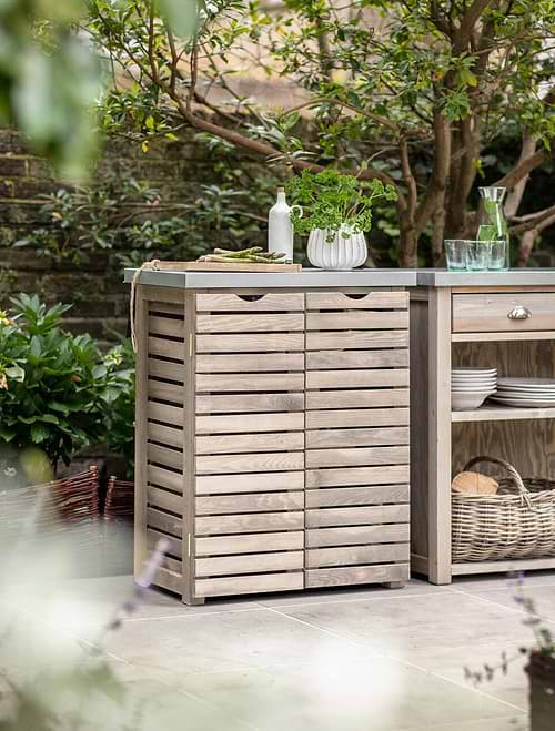 Aldsworth Slatted Storage Unit Natural