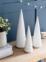 Airdrie Porcelain Tree Small White