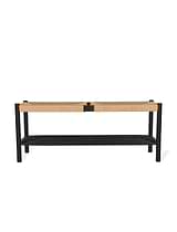 Longworth Hallway Bench Black