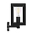 Brunswick Wall Light in Black 