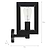 Brunswick Wall Light in Black 