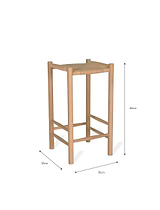 Longworth Bar Stool Natural