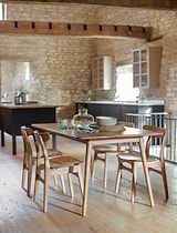 Longcot Dining Table Natural