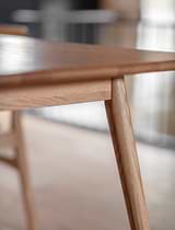 Longcot Dining Table Natural