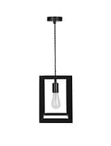 Brunswick Ceiling Pendant, Small in Black