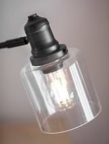 Hoxton Cylinder Table Lamp Black