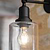 Hoxton Cylinder Wall Light Black