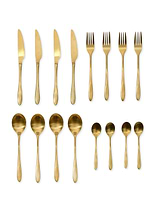 Birley Cutlery Set 16 Piece Brass Finish
