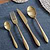 Birley Cutlery Set 16 Piece Brass Finish