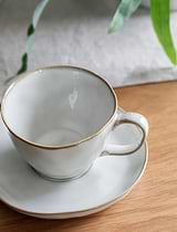 Ithaca Cup & Saucer White