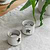 Ithaca Tealight Holders Set of 2 White