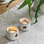 Ithaca Tealight Holders Set of 2 White