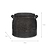 Ravello Pot with Handles 21cm Charcoal