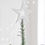 Airdrie Christmas Tree Topper White