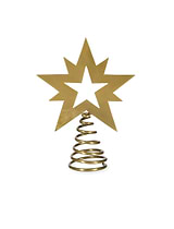 Salford Christmas Tree Topper Brass