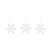 Airdrie Snowflakes Set of 3 White