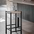 Longworth Bar Stool Black