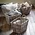 Bembridge Storage Baskets with Handles Set of 2 Natural
