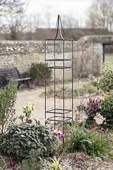 Charlbury Obelisk Plant Support Large Black
