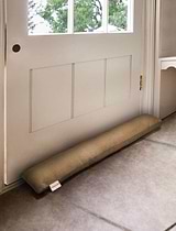 Kington Jute Draught Excluder Natural
