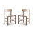 Longworth Dining Chairs Set of 2 Natural