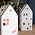 Airdrie Tealight House Medium White