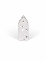 Airdrie Tealight House Medium White
