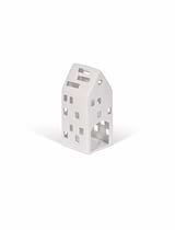 Airdrie Tealight House Medium White