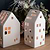 Airdrie Tealight House Large White