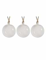 Ravello Christmas Baubles Set of 3