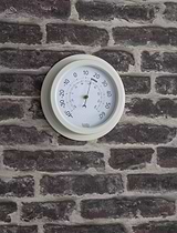 Tenby Thermometer Lily White