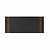 Triple Stripe Doormat Double Charcoal