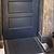 Triple Stripe Doormat Large Charcoal