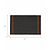 Triple Stripe Doormat Small Charcoal
