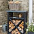 Moreton Cross Log Store Small Black