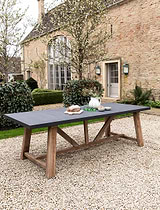 Chilford Dining Table Large Grey
